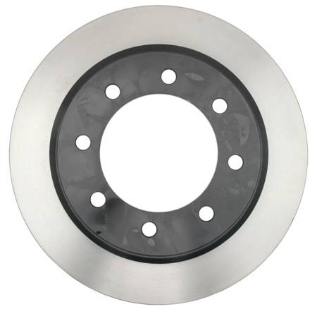 ACDelco - ACDelco 18A2582 - Rear Drum In-Hat Disc Brake Rotor