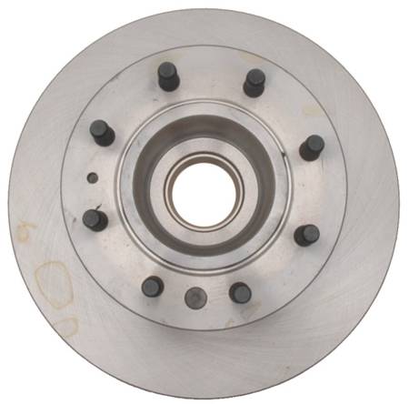 ACDelco - ACDelco 18A2599A - Non-Coated Front Disc Brake Rotor and Hub Assembly
