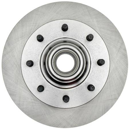 ACDelco - ACDelco 18A507A - Non-Coated Front Disc Brake Rotor and Hub Assembly