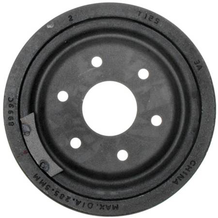 ACDelco - ACDelco 18B275A - Rear Brake Drum