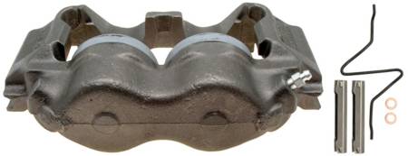 ACDelco - ACDelco 18FR1054 - Front Driver Side Disc Brake Caliper Assembly without Pads (Friction Ready Non-Coated)