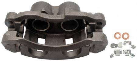 ACDelco - ACDelco 18FR1373 - Front Driver Side Disc Brake Caliper Assembly without Pads (Friction Ready Non-Coated)