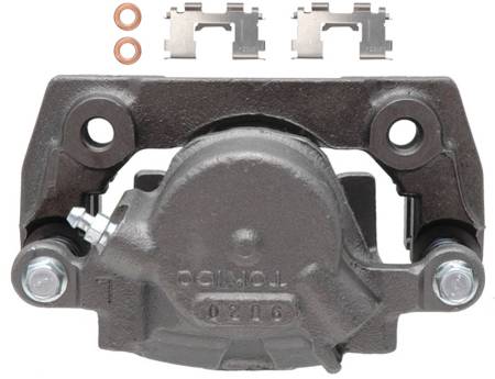 ACDelco - ACDelco 18FR2052 - Front Driver Side Disc Brake Caliper Assembly without Pads (Friction Ready Non-Coated)