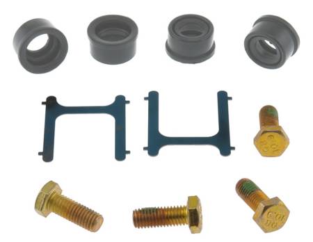 ACDelco - ACDelco 18K1022X - Front Disc Brake Caliper Hardware Kit with Clips, Bushings, and Bolts