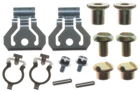 ACDelco - ACDelco 18K1187 - Rear Parking Brake Hardware Kit with Clips, Adjusters, Pins, and Bolts