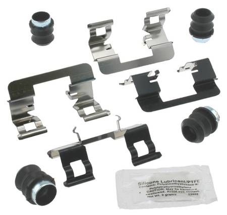 ACDelco - ACDelco 18K1746X - Front Disc Brake Caliper Hardware Kit with Clips, Seals, and Lubricant
