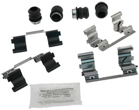ACDelco - ACDelco 18K2023X - Front Disc Brake Caliper Hardware Kit with Clips, Seals, and Lubricant