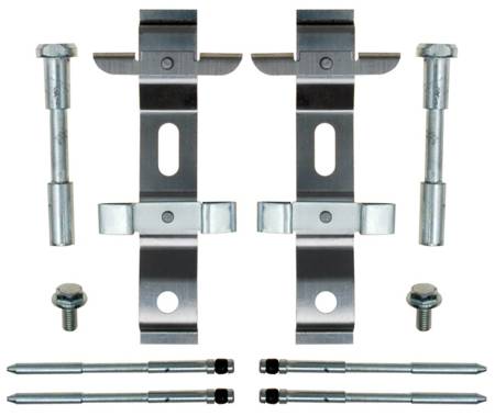 ACDelco - ACDelco 18K2108X - Front Disc Brake Caliper Hardware Kit with Clips, Pins, and Bolts