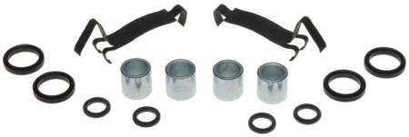 ACDelco - ACDelco 18K265X - Front Disc Brake Caliper Hardware Kit with Clips and Bushings