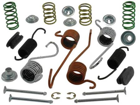 ACDelco - ACDelco 18K553 - Rear Drum Brake Spring Kit with Springs, Pins, Retainers, Washers, and Caps