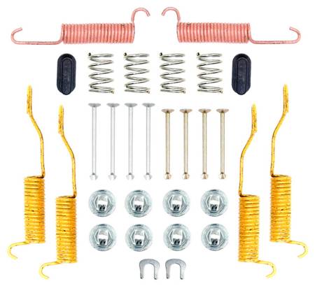 ACDelco - ACDelco 18K562 - Rear Drum Brake Spring Kit with Springs, Pins, Retainers, Washers, and Caps