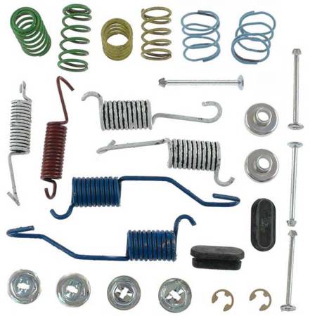 ACDelco - ACDelco 18K564 - Rear Drum Brake Spring Kit with Springs, Pins, Retainers, Washers, and Caps