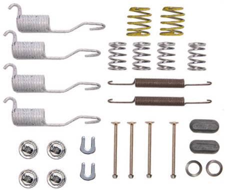 ACDelco - ACDelco 18K584 - Rear Drum Brake Spring Kit with Springs, Pins, Retainers, Washers, and Caps