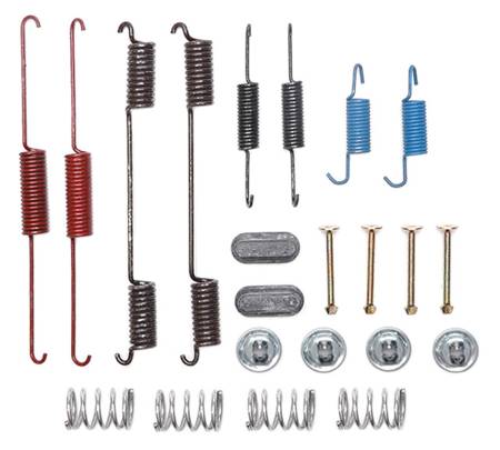 ACDelco - ACDelco 18K841 - Rear Drum Brake Spring Kit with Springs, Pins, Retainers, and Caps