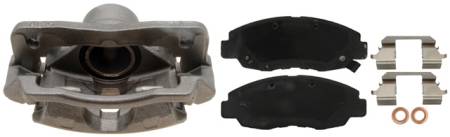 ACDelco - ACDelco 18R1205 - Front Driver Side Disc Brake Caliper Assembly with Pads (Loaded)