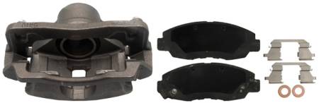 ACDelco - ACDelco 18R1206 - Front Passenger Side Disc Brake Caliper Assembly with Pads (Loaded)