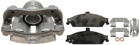 ACDelco - ACDelco 18R1213 - Front Driver Side Disc Brake Caliper Assembly with Pads (Loaded)