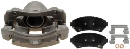 ACDelco - ACDelco 18R1216 - Front Passenger Side Disc Brake Caliper Assembly with Pads (Loaded)