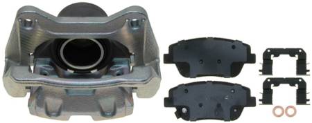 ACDelco - ACDelco 18R12254 - Front Driver Side Disc Brake Caliper Assembly with Pads (Loaded)