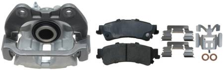 ACDelco - ACDelco 18R1382F1 - Rear Driver Side Disc Brake Caliper Assembly with Pads (Loaded)