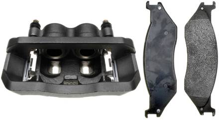 ACDelco - ACDelco 18R1430 - Front Driver Side Disc Brake Caliper Assembly with Pads (Loaded)