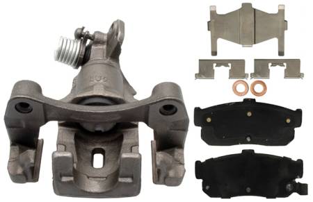 ACDelco - ACDelco 18R1564 - Rear Passenger Side Disc Brake Caliper Assembly with Pads (Loaded)