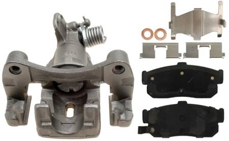 ACDelco - ACDelco 18R1565 - Rear Driver Side Disc Brake Caliper Assembly with Pads (Loaded)