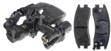 ACDelco - ACDelco 18R1590F1 - Rear Passenger Side Disc Brake Caliper Assembly with Pads (Loaded)