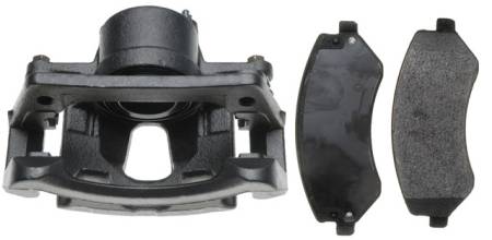 ACDelco - ACDelco 18R1917 - Front Driver Side Disc Brake Caliper Assembly with Pads (Loaded)