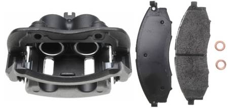 ACDelco - ACDelco 18R1924 - Front Passenger Side Disc Brake Caliper Assembly with Pads (Loaded)