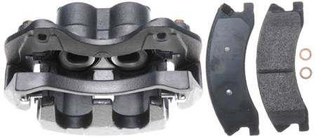 ACDelco - ACDelco 18R2088 - Front Driver Side Disc Brake Caliper Assembly with Pads (Loaded)