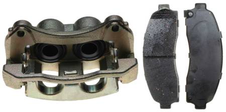 ACDelco - ACDelco 18R2228F1 - Front Driver Side Disc Brake Caliper Assembly with Pads (Loaded)