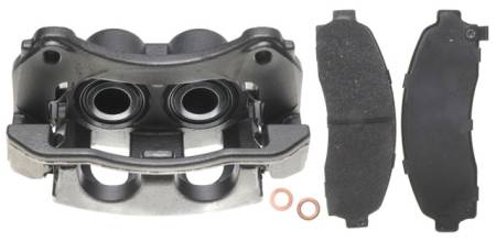 ACDelco - ACDelco 18R2229F1 - Front Passenger Side Disc Brake Caliper Assembly with Pads (Loaded)