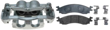 ACDelco - ACDelco 18R2489 - Front Driver Side Disc Brake Caliper Assembly with Pads (Loaded)