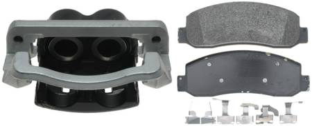 ACDelco - ACDelco 18R2535 - Front Driver Side Disc Brake Caliper Assembly with Pads (Loaded)