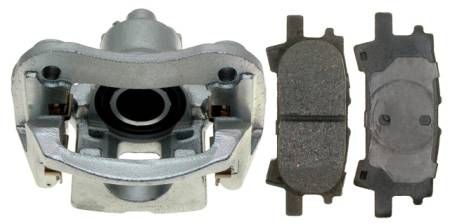 ACDelco - ACDelco 18R2581 - Rear Passenger Side Disc Brake Caliper Assembly with Pads (Loaded)
