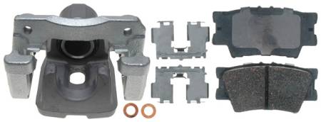 ACDelco - ACDelco 18R2600 - Rear Driver Side Disc Brake Caliper Assembly with Pads (Loaded)