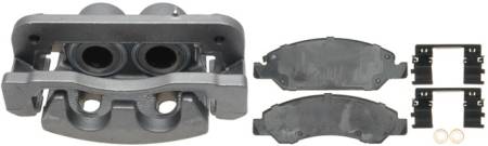 ACDelco - ACDelco 18R2660C - Front Driver Side Disc Brake Caliper Assembly with Pads (Loaded)