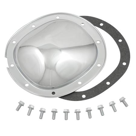 Mr. Gasket - Mr. Gasket 9896 - Differential Cover - Chrome - GM 10-Bolt