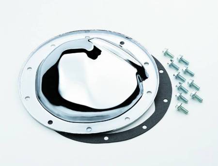 Mr. Gasket - Mr. Gasket 9891 - Differential Cover - GM 10-Bolt - 8-1/2" - Steel - Chrome - w/ Gaskets and Bolts Included