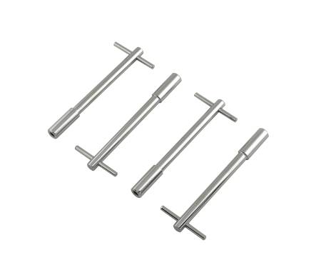 Mr. Gasket - Mr. Gasket 9820 - Valve Cover "T" Wing Bolts - 1/4 in-20 x 5 in - Steel - Chrome Plated