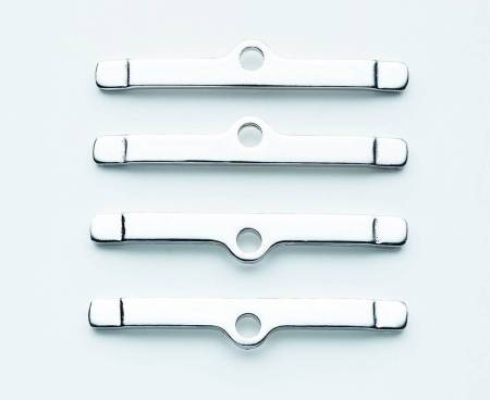 Mr. Gasket - Mr. Gasket 9817 - Valve Cover Clamps - Long Style - Chrome