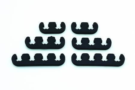 Mr. Gasket - Mr. Gasket 9728 - Wire Separators - Plastic - 7mm / 8mm - Black