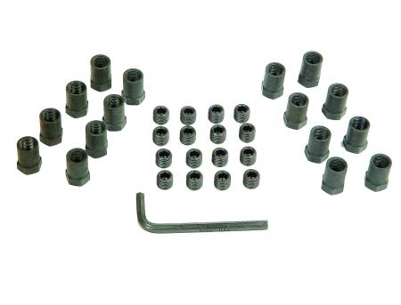 Mr. Gasket - Mr. Gasket 924G - ROCKER NUT Kits -Big Block Chevy & PONTIAC V8