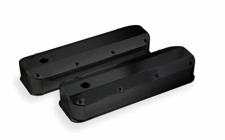 Mr. Gasket - Mr. Gasket 6880BG - Fabricated Aluminum Valve Cover - Ford Big Block - Black Finish