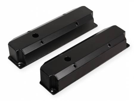 Mr. Gasket - Mr. Gasket 6865BG - Fabricated Aluminum Valve Cover - Chrysler Big Block - Black Finish