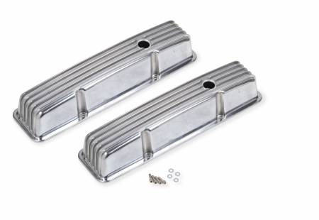 Mr. Gasket - Mr. Gasket 6855G - Mr. Gasket Aluminum Finned Valve Cover