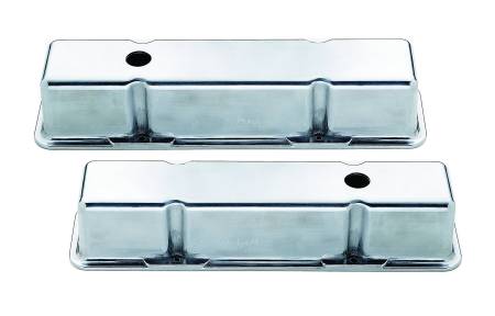 Mr. Gasket - Mr. Gasket 6854 - Aluminum tall-style valve covers for 1958-86 Chevy small block 283-400 engines.