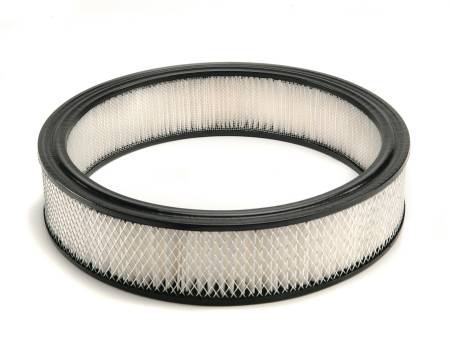 Mr. Gasket - Mr. Gasket 6403 - Air Filter - 14"x3" - Replacement - White