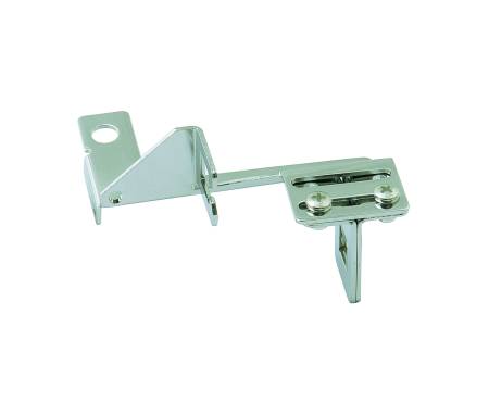 Mr. Gasket - Mr. Gasket 6039 - Throttle and Transmission Kickdown Cable Bracket - for Carbureted Engines - Chrome